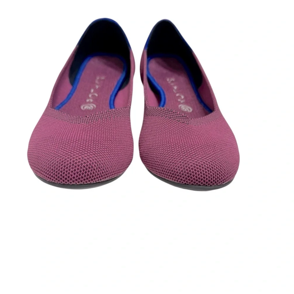 Rothy’s Flats‎ around Almond Toe Berry Purple Womens 10 Loafers Closed Toe Shoe